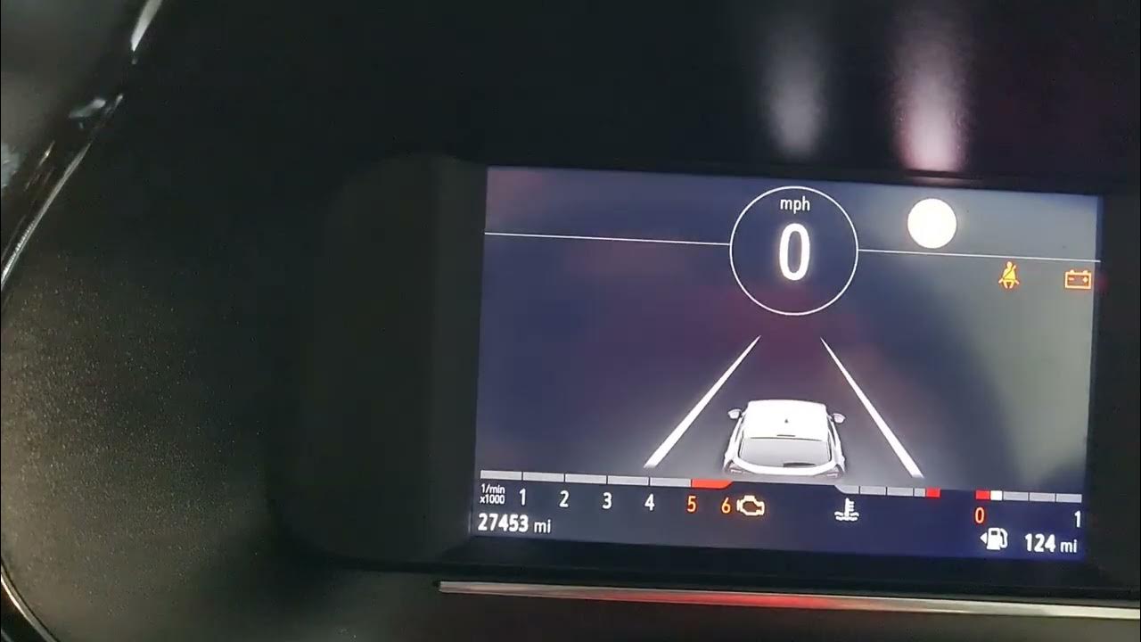 How to reset a service light reset 2020 vauxhall corsa F. YouTube