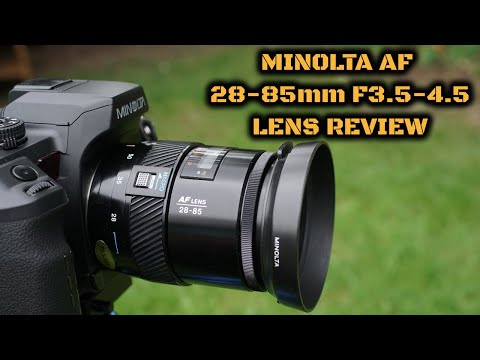 Objectif Minolta AF Zoom 28-85mm F/3.5-4.5 - Pour Monture Minolta, Filtre 55mm, Occasion