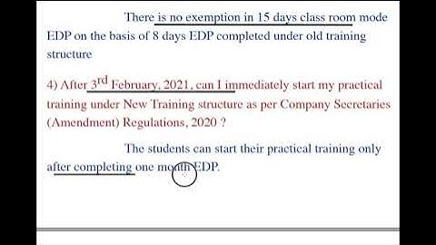 ICSI New Training structure  in English #ICSI #NewTrainingstructure