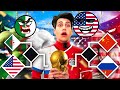 صنعت كأس عالم من أكبر الدول مساحة في الكوكب     