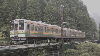 JR東海213系(H5編成) 普通天竜峡行き　飯田線相月〜城西