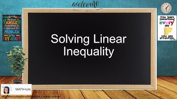 Solving Linear Inequality with Fractions and Decimals