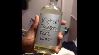 Michael Jackson's face wash! - Funny anthony clemmons Vine Video