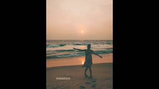 💃🌅Dance on the beach at sunset #goaindiatravel #sea #beach #sunset #bollywood #keralatourism #shorts