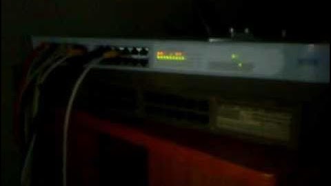 Video from Phone ;) My Network setup.