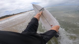 BEST WAVES THIS YEAR! - Raw GoPro POV Surfing 1080P