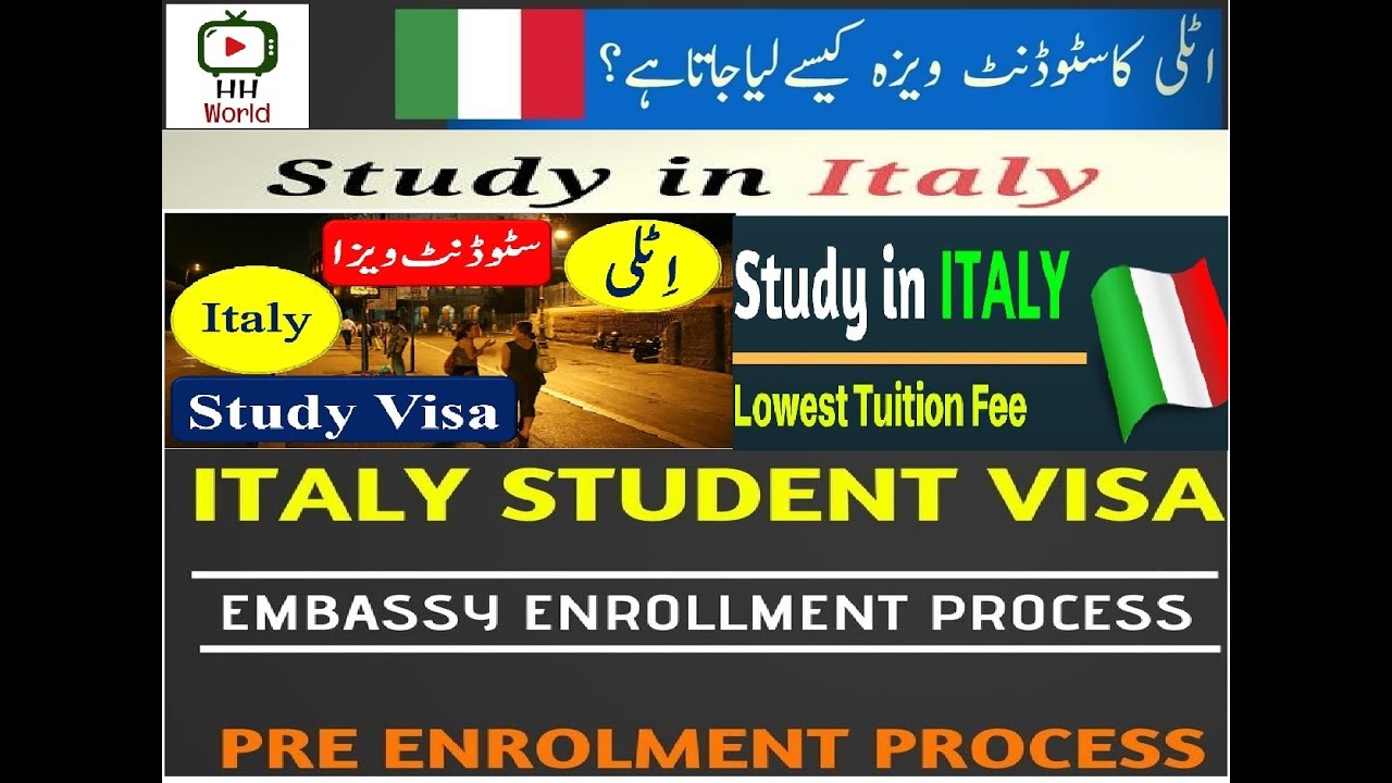 How to apply for italian study visa?