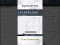 How to use the trim command on Autocad | AutoCAD trim command #shorts #short #ytshorts #ytviral