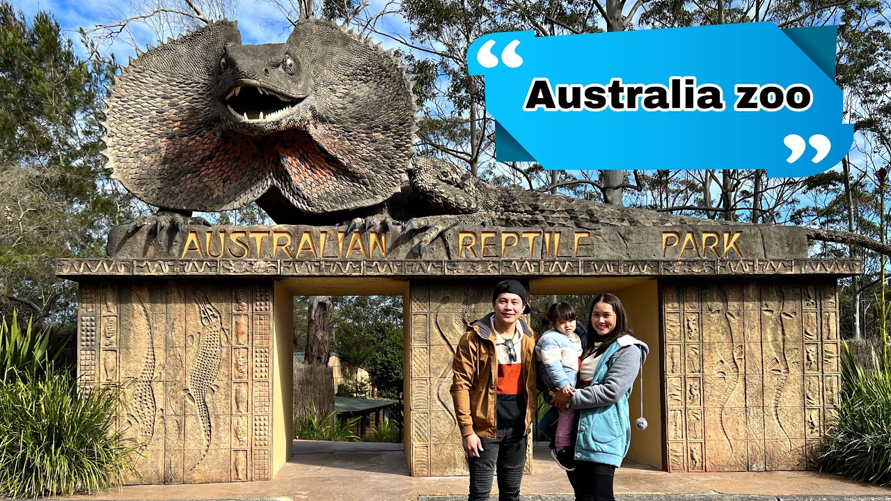 Australian Reptile Park Full Tour - YouTube