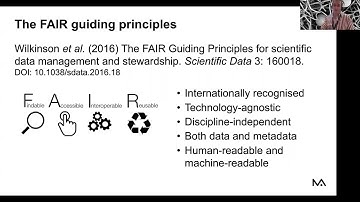 Principles of research data management for FAIRer microscopy presented by Dr David Poger