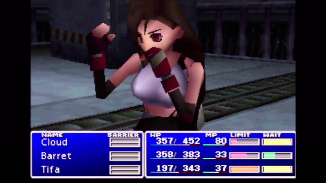 Final Fantasy VII (PS1) Gameplay - YouTube