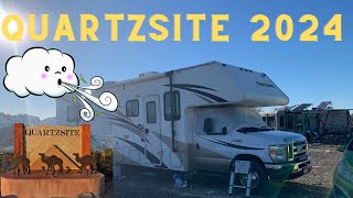 We Made it to Quartzsite! ~ High winds and COLD! by That Nomadic Couple 1,200 views 4 months ago 8 minutes, 23 seconds