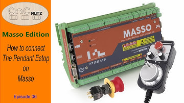 How to connect the Pendant Estop on Masso - Masso Edition 06