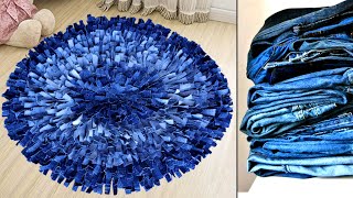 Jeans Doormat Making || Recycle Reuse Ideas | Best Out of waste Ideas