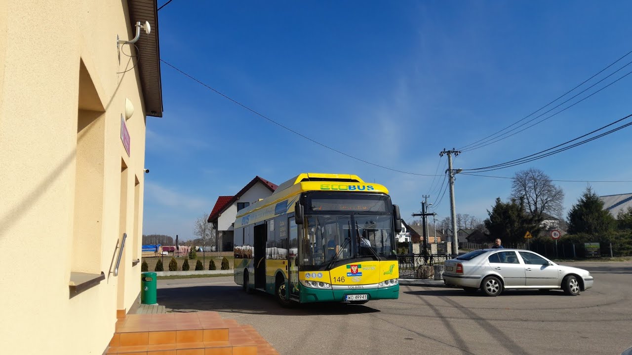 MZK Ostrołęka [🚍25 - Cała Trasa], Solaris Urbino 8,9 LE Electric #146