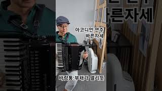 아코디언 연주 바른자세 #아코디언 #아코디언연주 #아코디언수리 #이기운아코디언 #accordion #아코디언초보#아코디언자세#