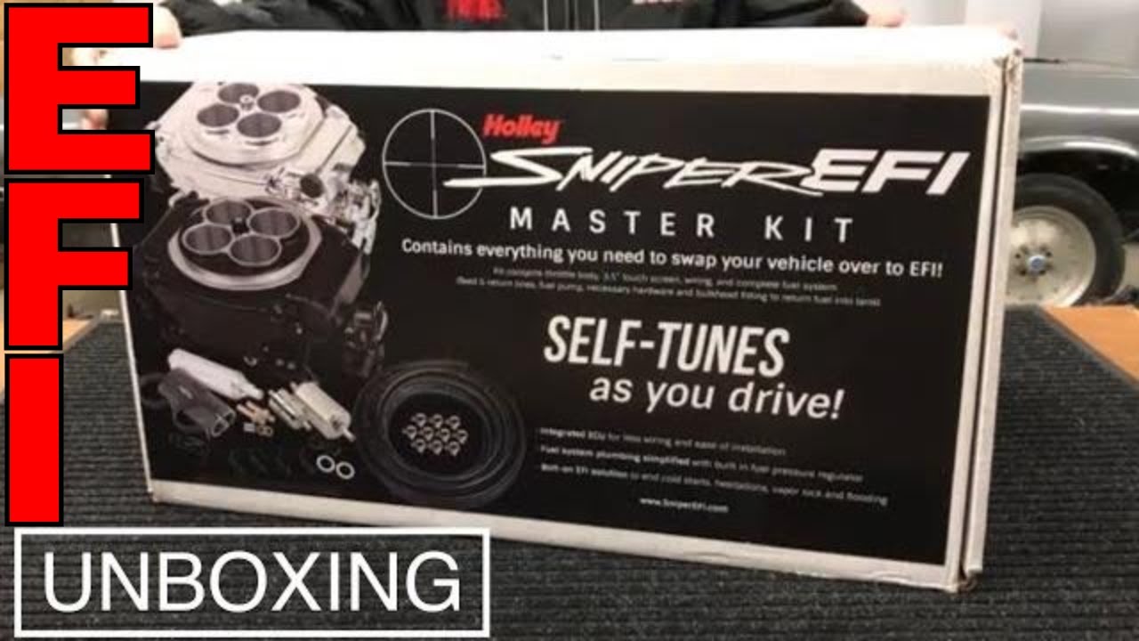 Unboxing Holley Sniper EFI master kit - YouTube