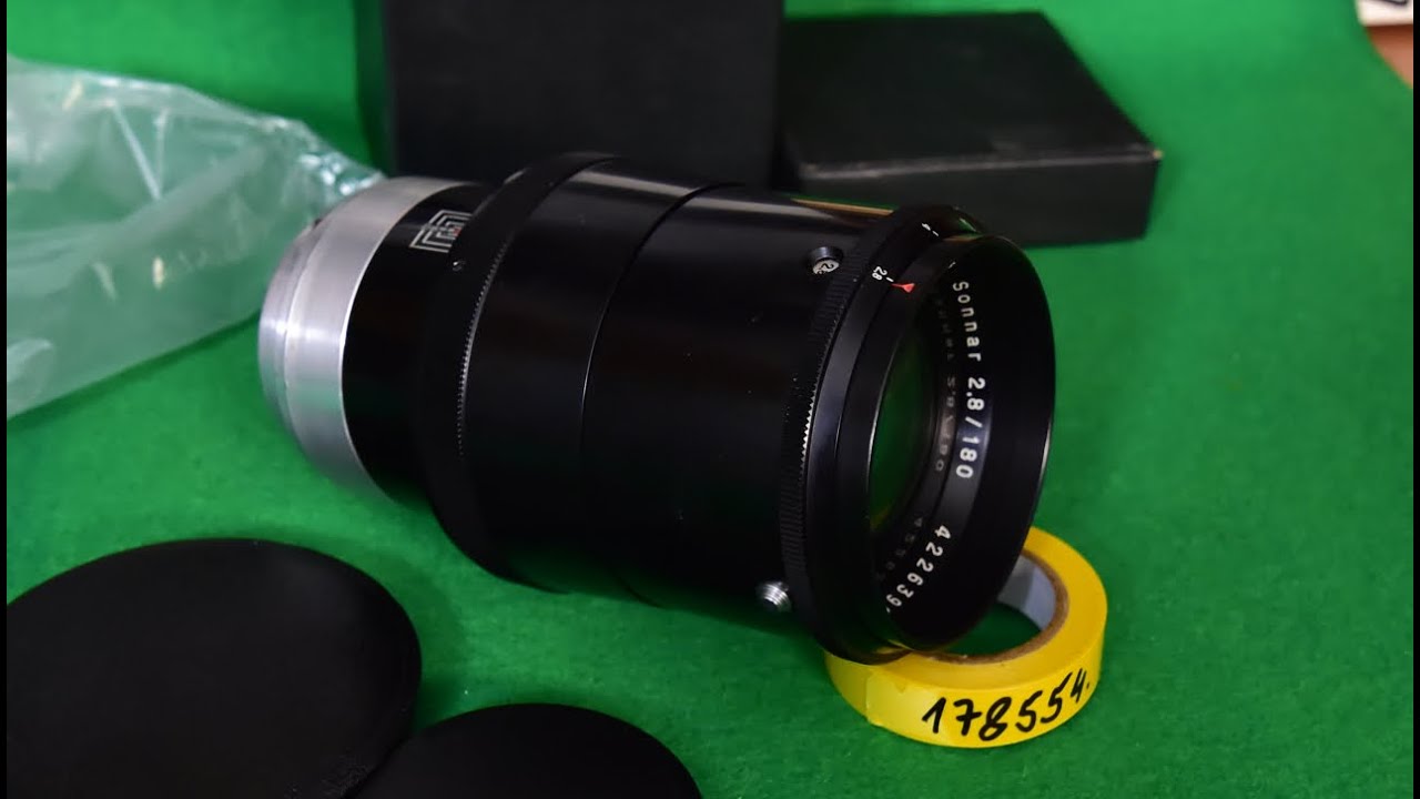 Carl Zeiss Jena Olympia Sonnar 2,8/180 Objektiv Lens - Pentacon