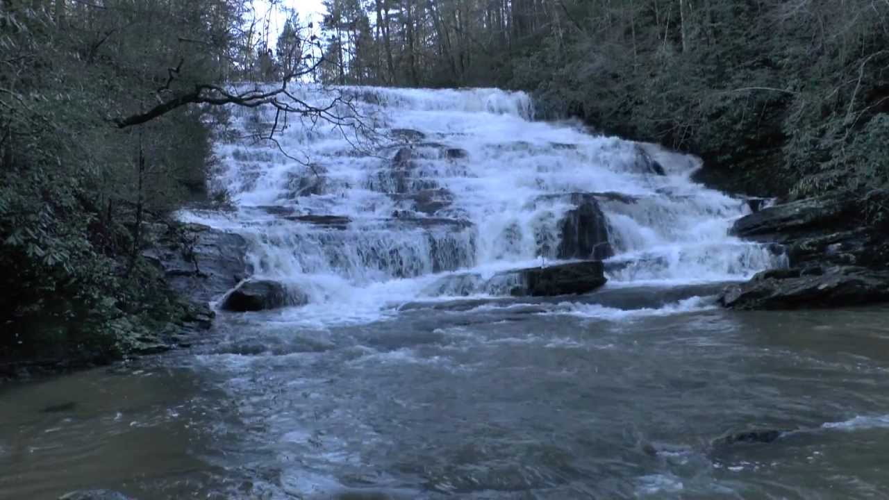 Brasstown Falls, Sumter National Forest, Westminster, SC - YouTube