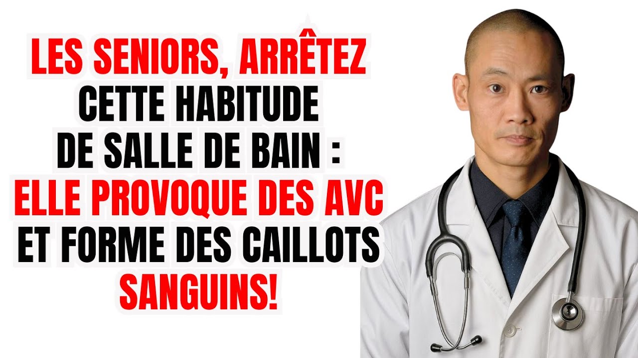 Cette habitude sous la douche augmente le risque d’AVC du jour au ...
