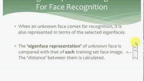 How PCA Recognizes Faces - Algorithm In Simple Steps (2_3)