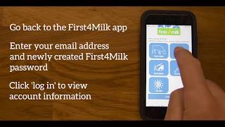 First4Milk app download and registration screenshot 1