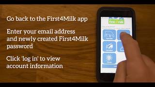 First4Milk app download and registration screenshot 2