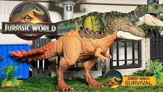 Jurassic World Survival Gorgosaurus Gigantic Thrashers Unboxing And Review