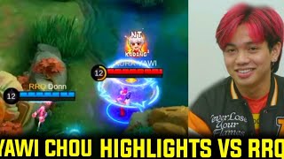 YAWI CHOU HIGHLIGHTS VS RRQ😮