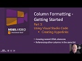 SharePoint Column Formatting - Getting Started - Part 3 - Build hyperlinks with Visual Studio Code