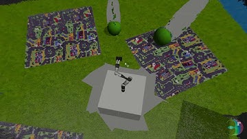 Simulated Mosaicing of Point Clouds [ROS Demonstration]