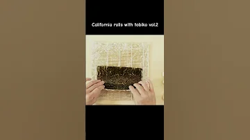 California Rolls With Tobiko Vol 2 Click Here To Watch Full Video Californiaroll Sushi Sashimi 