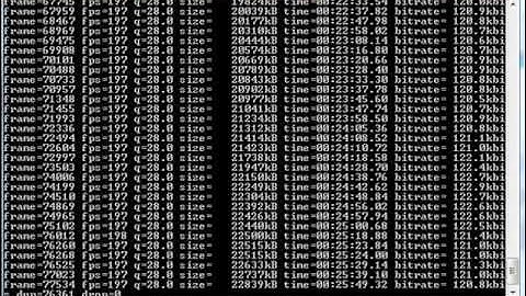 Convert Video to correct Frame rate using WinFF part 2