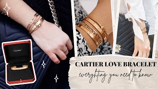 BRACELET CARTIER LOVE 💎 | avantages, inconvénients... mon avis complet après 10 ans