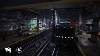 Subway Station Environment / Unreal Engine 5