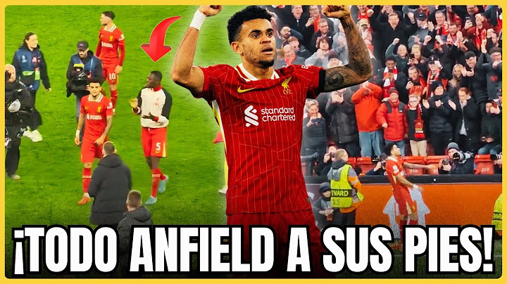 ASÍ OVACIONO ANFIELD A LUIS DÍAZ TRAS MARCAR HACK-TRICK EN CHAMPIONS ¡HINCHAS COREAN SU CANCIÓN!