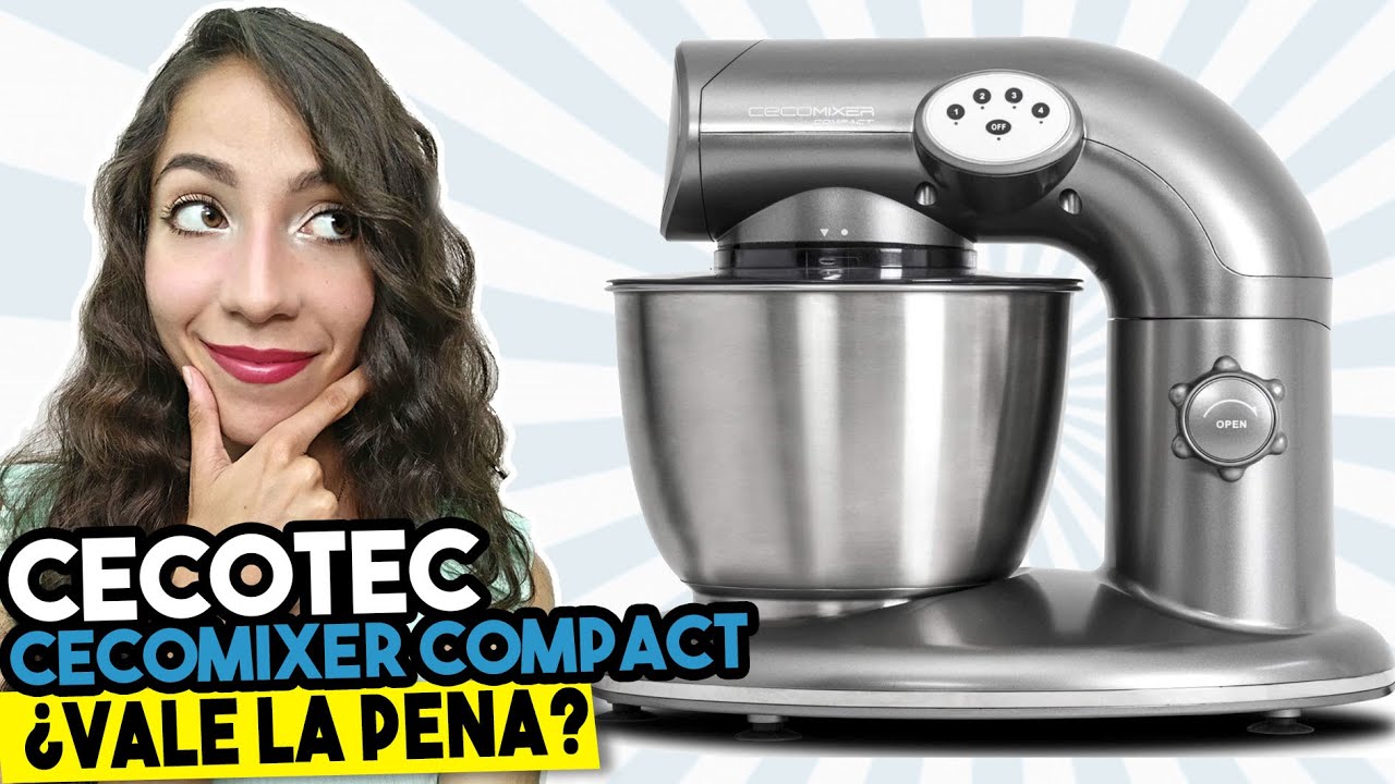 DESCUBRE la Batidora Amasadora Cecotec Cecomixer Compact ▷Análisis,  Ventajas y Desventajas◁ 