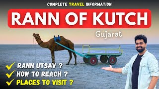 Rann Of Kutch Tour Plan | Kutch Tourist Places | Kachchh Gujarat | Bhuj Kutch | Rann Utsav | Gujarat