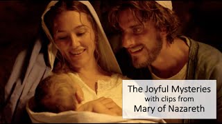 Vignette de la vidéo "The Joyful Mysteries of the Rosary with Movie Clips for Meditation (Slower Version)"