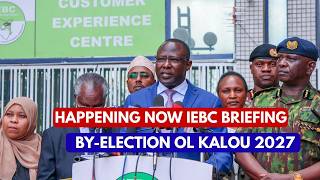 LIVE:BREAKING NEWS IEBC BRIEFING ON ELECTORAL CODE OF CONDUCT ENFORCMENT ON OL KALOU BY-ELECTION screenshot 2