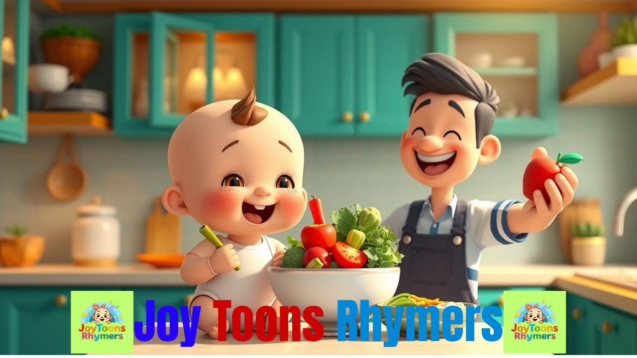 🍌🥬 Yes Yes, Let’s All Eat! 👦👧 | Educational Songs about Fruits ...
