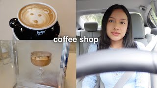 a SMOKED s'mores latte?? | come with me to Rey Sol Coffee