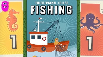 Fishing/Fischen, Unboxing - a trick taking game by Friedemann Friese