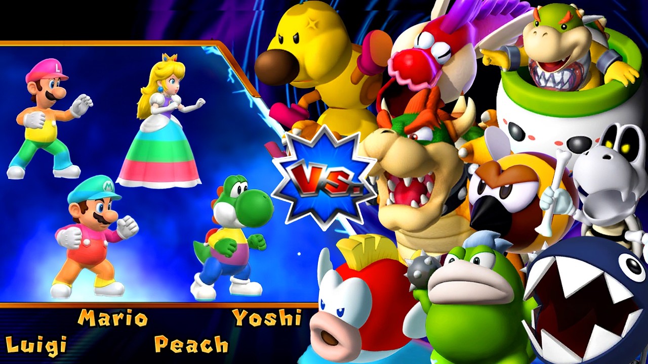マリオパーティ9】ボスラッシュ完全攻略！ヨッシー VS マリオ VS