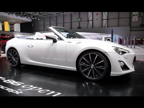 2014 Toyota GT86 Open Concept - 2013 Geneva Motor Show
