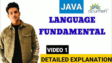 ALL ABOUT JAVA - LANGUAGE FUNDAMENTALS | IDENTIFIER | RESERVED WORDS | DATA TYPES | LITERAL | ARRAYS