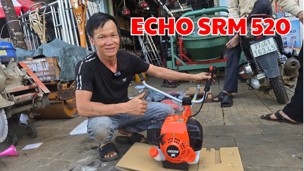 Echo srm 520es sản xuất nguyên chiếc Nhật Bản mẫu máy đẳng cấp Châu Âu ...