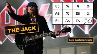 The Jack (AC/DC) - Solo Backing Track (Blues in E)