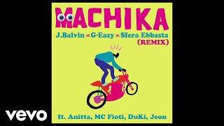 J Balvin, G-Eazy, Sfera Ebbasta - Machika ft. Anitta, MC Fioti, Duki, Jeon (/Remix) Resimi