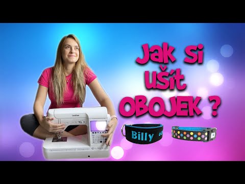 Jak si doma ušít obojek pro pejska ? Zde máš návod :)